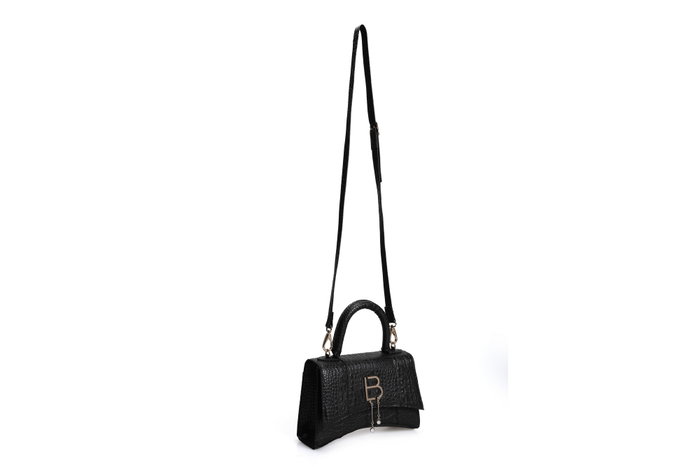 Lucky Bees Bolso de Mano Negro